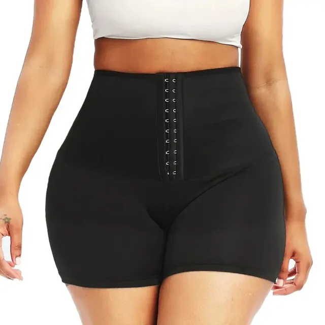 YBFDO Sweat Sauna Pants Body Shaper Weight Loss Slimming Shorts Shapewear Women Waist Trainer Hot Thermo Sweat Pants Fitness 2