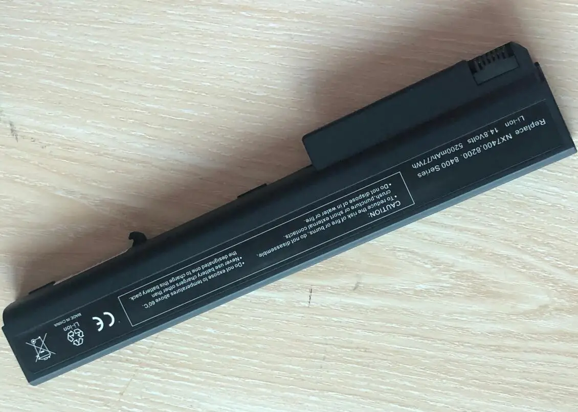 Pilha 14.8v Bateria do Portátil para hp Compaq Business Notebook 8510p 8510w 8710p 6720t 7400 8200 8400 8500 8510 8700 w 8710w 8 - Imagem 6