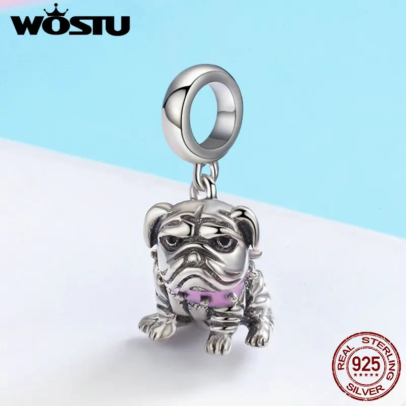 Bracelet Necklace British Bulldog Pandora Charms Charm Bracelet