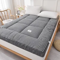 NewestFoldable Lightweight Portable Sleeping Pad/Tatami Mat Japanese Futon Mattress  Soft Fabric,Easy Storage & Travel Mattress 2