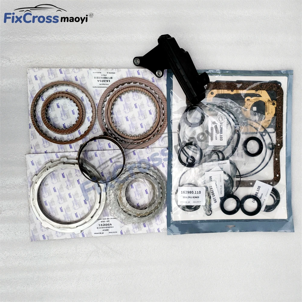 

New JF506E 09A RE5F01A Transmission Clutch Friction Plate Overhaul Rebuild Repair Kit for Vw Audi Ford Mazda Mitsubishi Nissan