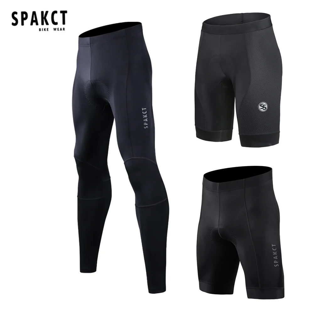 SPAKCT Cycling Pants Men MTB Bicycle Shorts Cushion Upgrade Shockproof