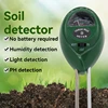 Three-in-one Round Head Soil Meter Detector Ph Meter Ph Meter Humidity Luminosity Measurement Tester Soil Gardening 1