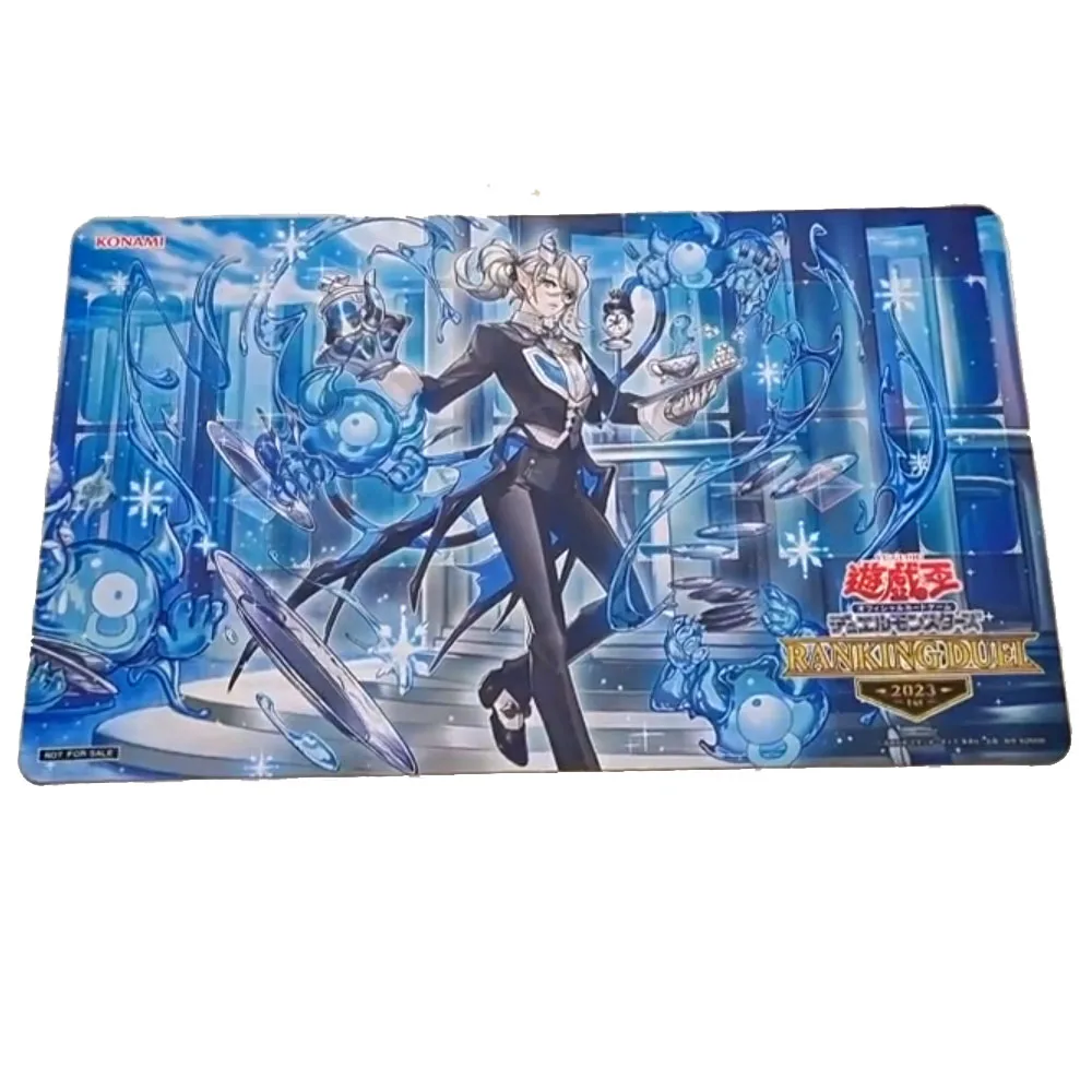 

Yugioh Playmat Yu-Gi-Oh! Figures Labrynth Butler Arias OCG TCG Card Mat Mouse Pad Trading Card Board Game Mat 60X35CM