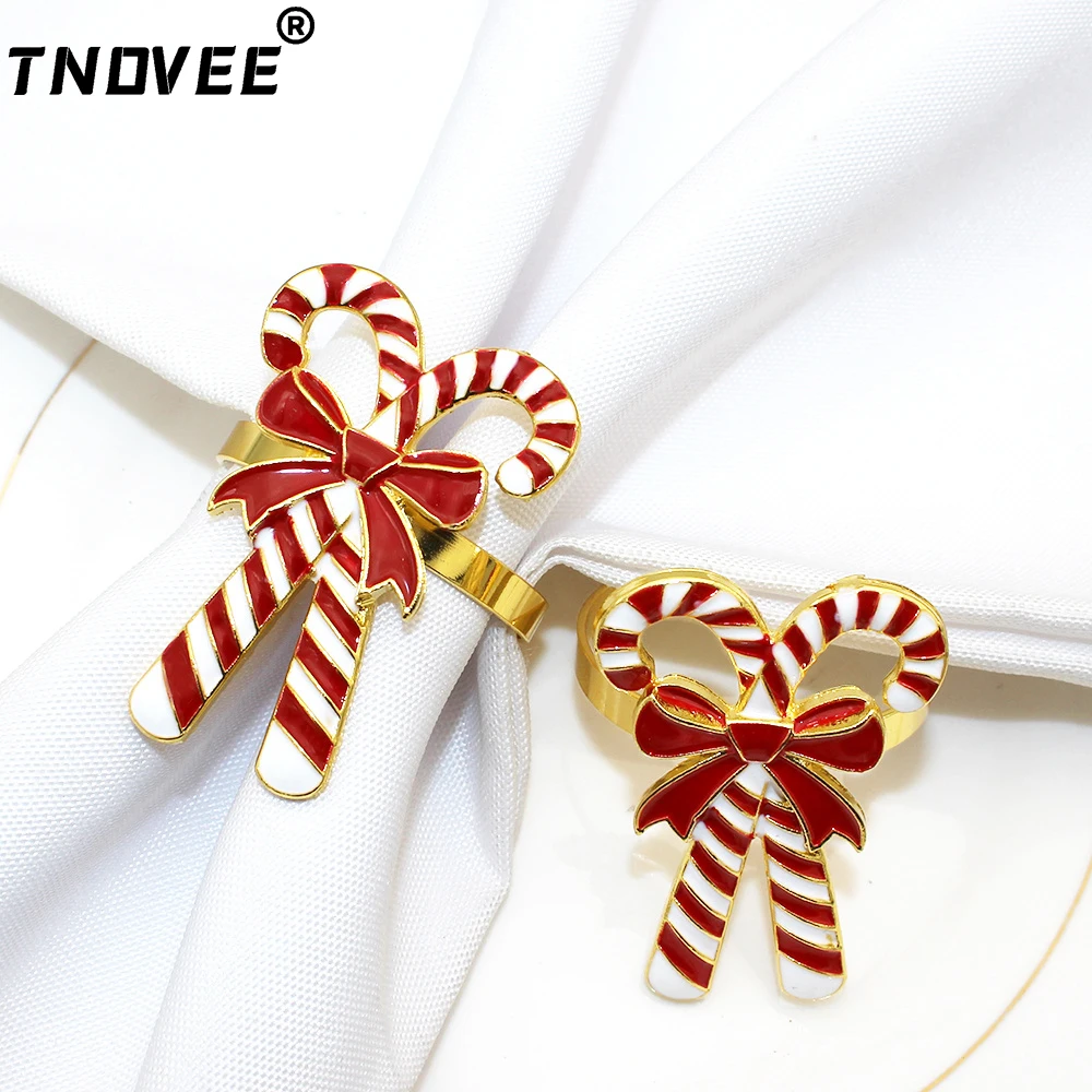 Candy Cane Napkin Rings