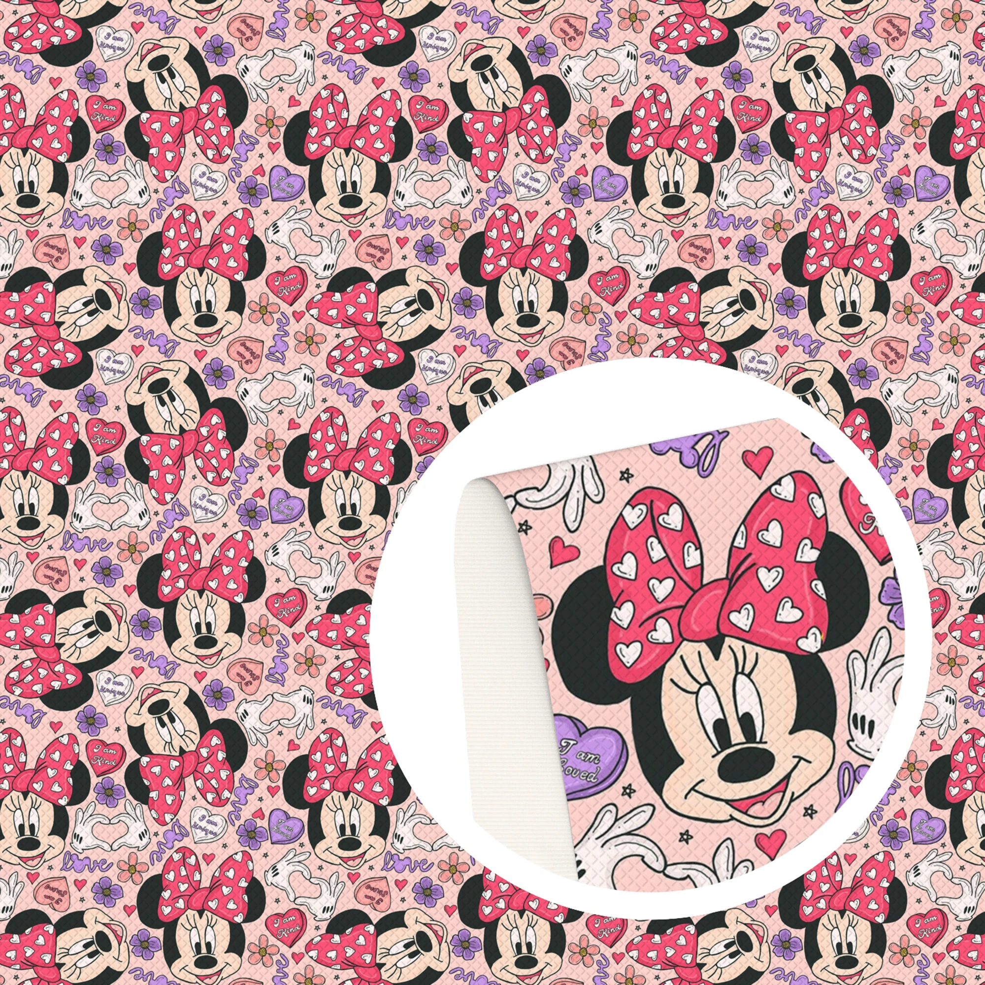 thumbnail image 1 of Venta de telas de algodón para coser ropa, vestidos, acolchados, costura, patchwork, princesas de Disney, Mickey, Minnie Mouse, pato Donald, 1 of 5