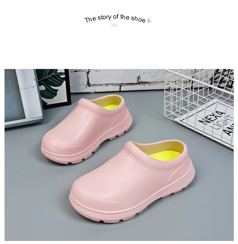 Frauen regnen Gartens chuhe Eva Beach Clogs Mode Größe 35-45 – Detail 21