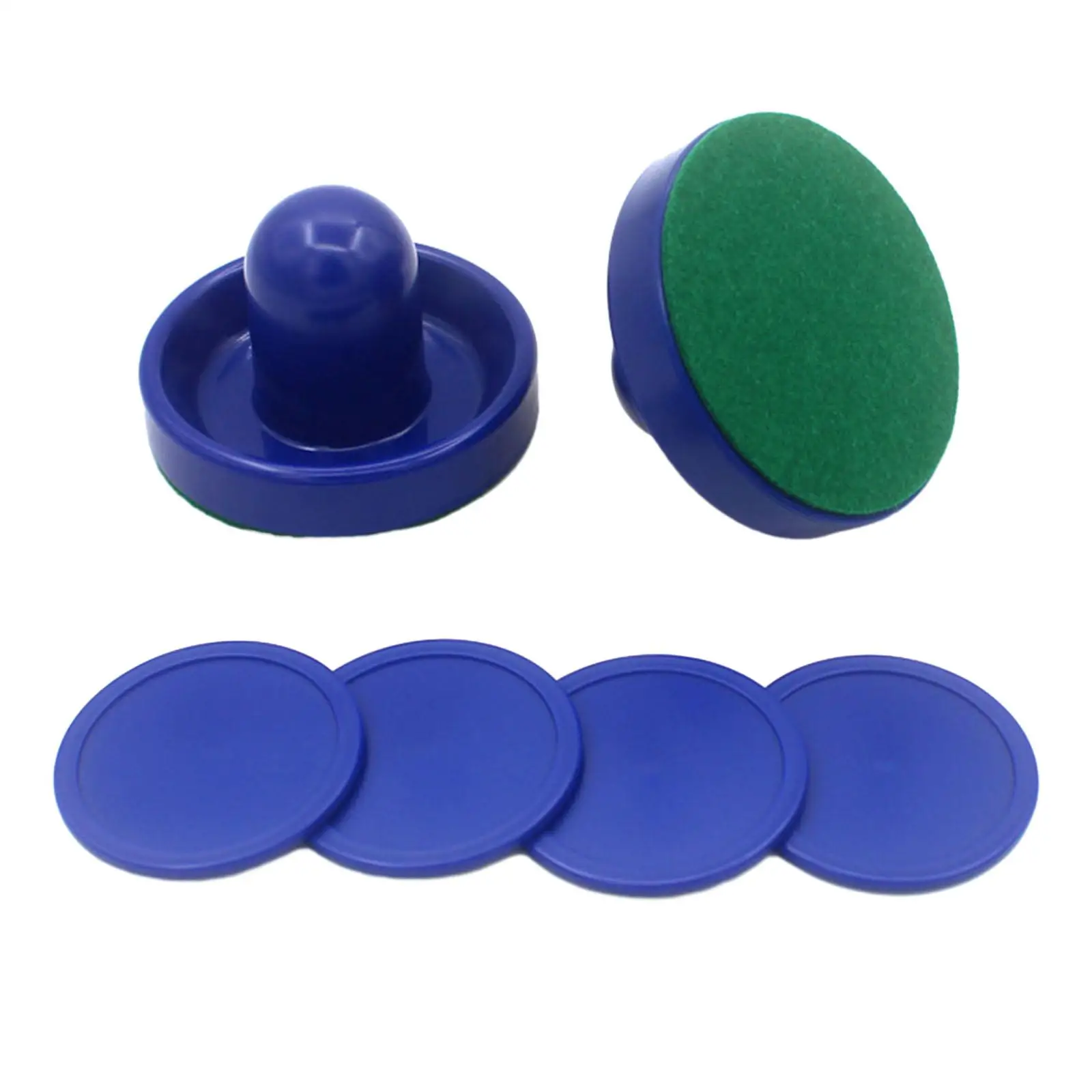Mini Air Hockey Paddles and Pucks Set - Game Table Equipment Essentials