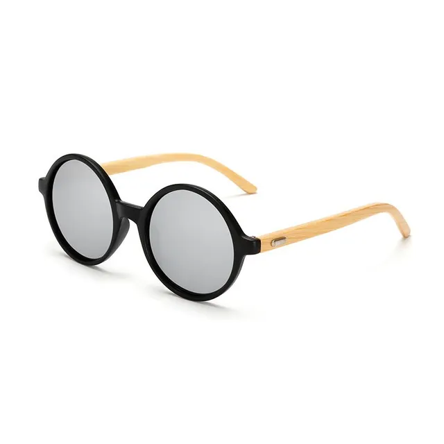 Round Bamboo Sunglasses 6