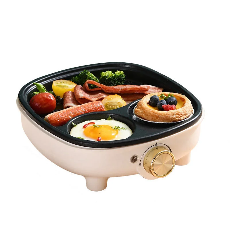 

WA10 антипригарная машина для приготовления яиц и бургеров, кухонная многофункциональная машина для завтрака, бытовая кастрюля для оладий, омлета, стейка, температуры