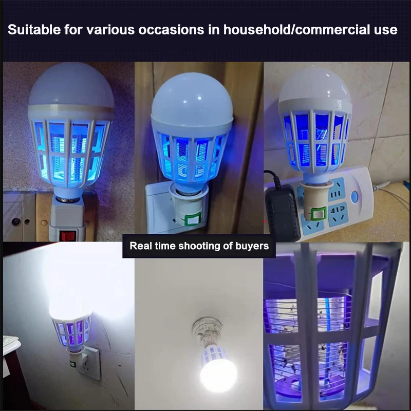 Рисунок 6 - Светодиодная лампа-убийца от комаров E27