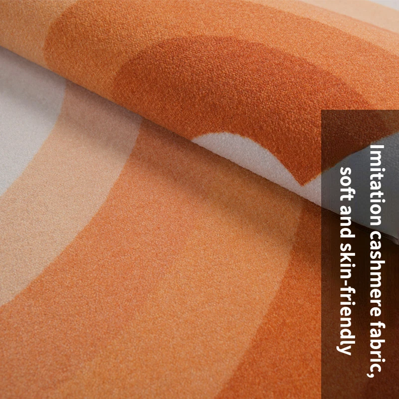 Special-Shaped Thickened Carpet, Irregular Carpet, Living Room, Sofa, Coffee Table, Bedroom, Bedside, Home Decoration, Plush Rug 6