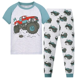 Boys Short Sleeve Summer Pajama Set - 9Y (A211)