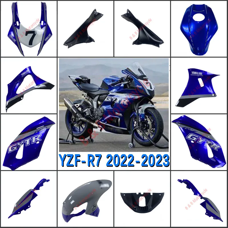 Per Yamaha R7 Carene Kit Fit Yzf R7 2022 Carene Carrozzeria Set R7 Nuove Carene Moto Abs
