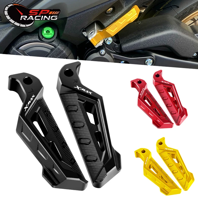 

Motorcycle Rear Passenger Footrest CNC Rear Foot Pegs Pedal Accessories Parts For Yamaha XMAX 300 250 125 400