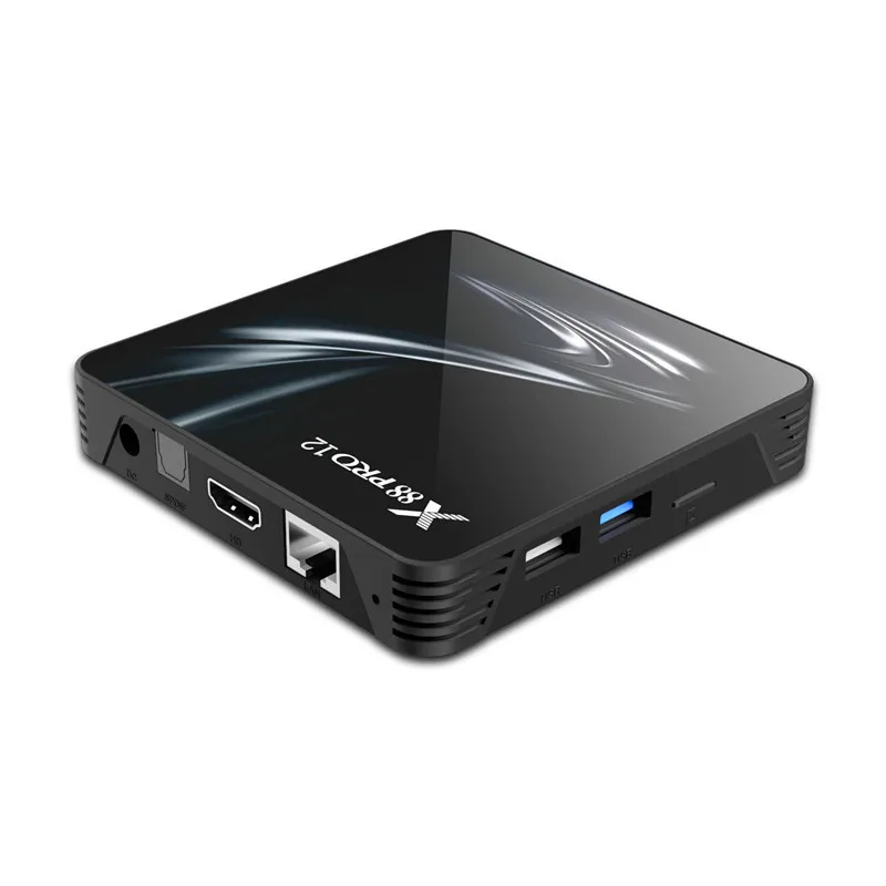 X88 Pro 12 set-top box rk3318 Android dual band high-definition dual band WIFI