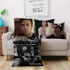 Damon Salvatore The Vampire Diaries Pillow Covers Cartoon Sofa Decorative Home Double-sided Printing Short Plush Cute Cushion 2
