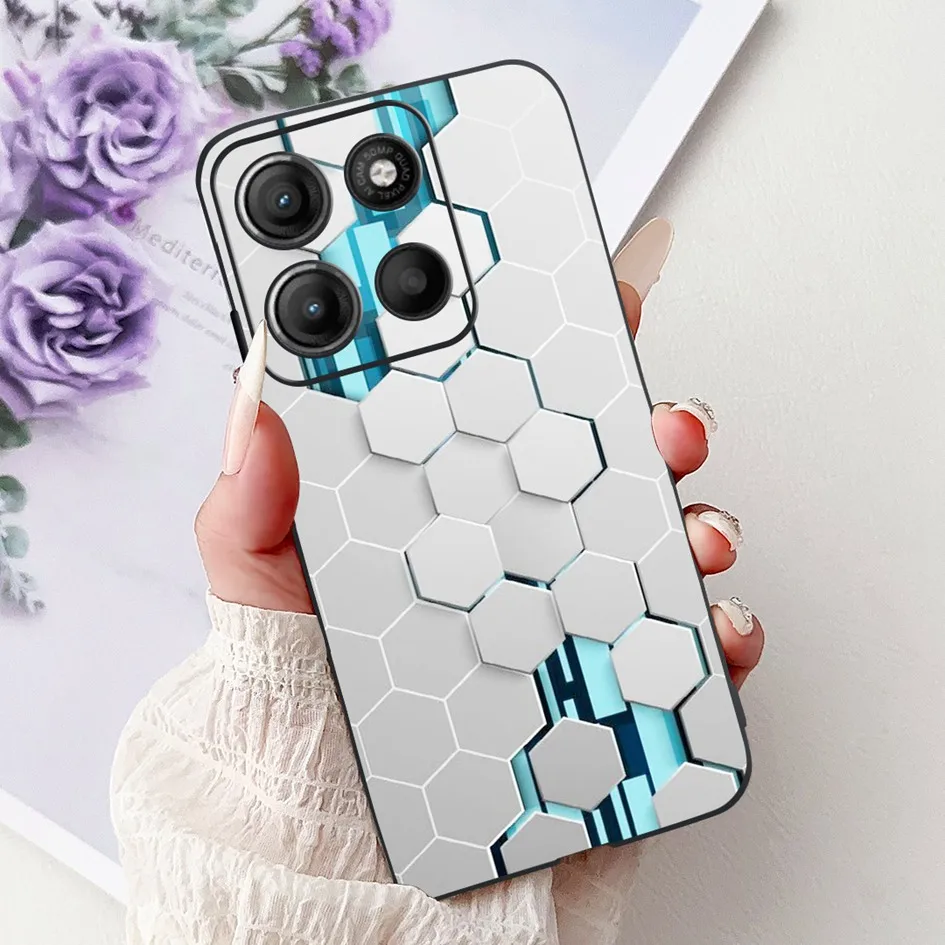 Cute Panda Lion Shockproof Silicone TPU Phone Case Cover
