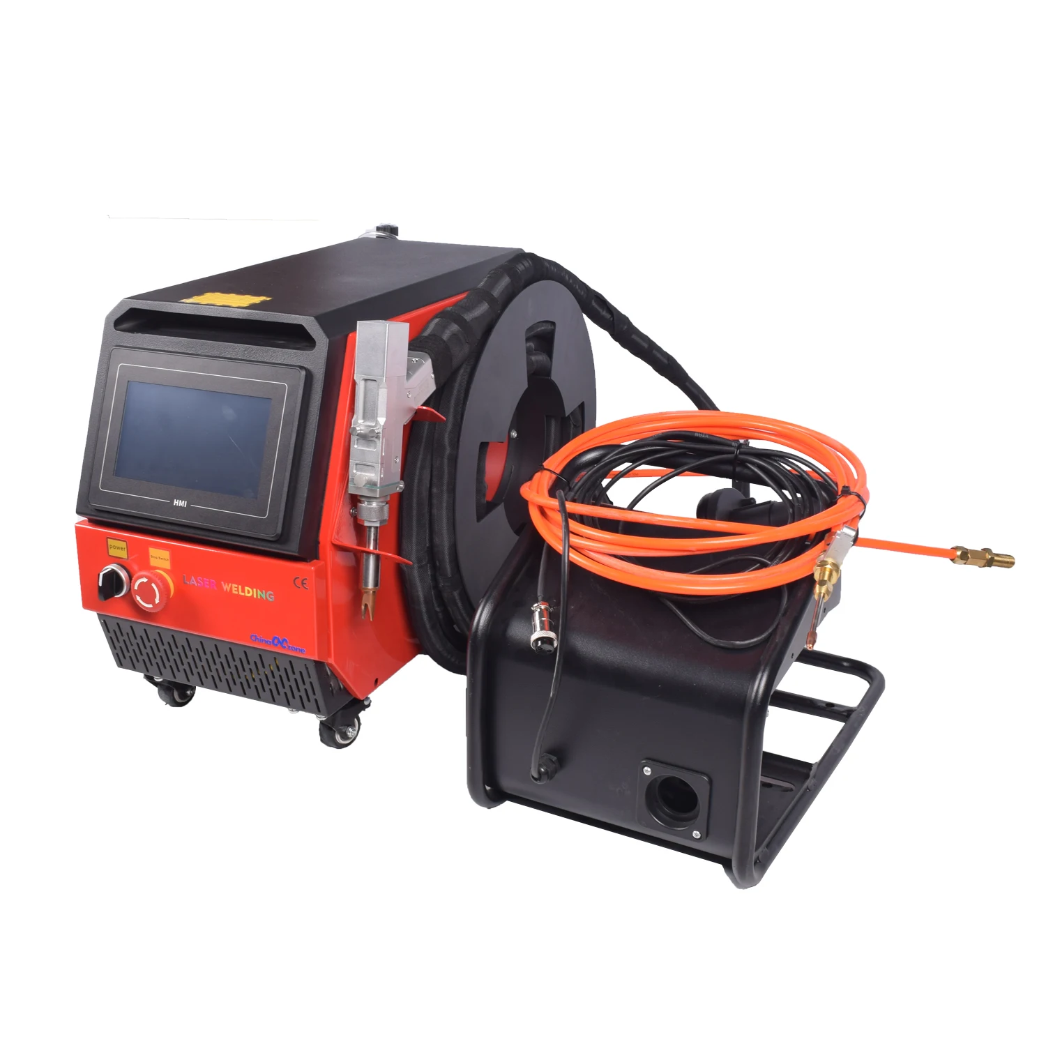 700W Air Cooled Laser Welder Handheld Fiber Laser Welding Machine 4 in 1 Cutting Welding Cleaning for Metal Air Cooling