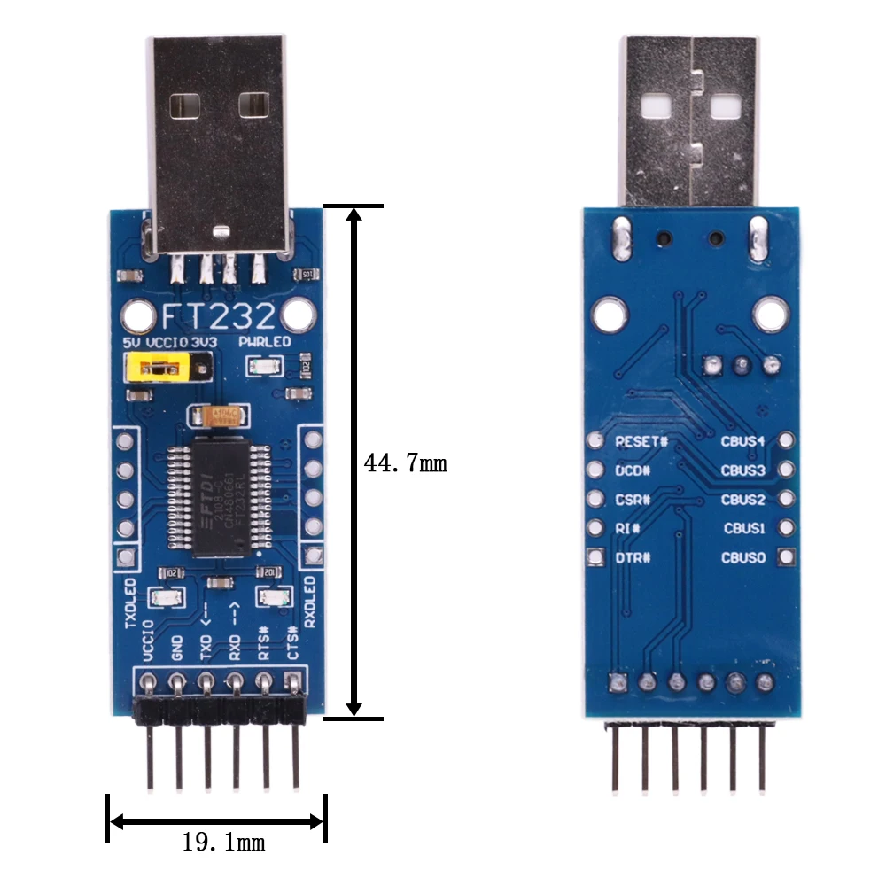 Generic Adum3201 Ft232 Photoelectric Isolation Serial Port Module Usb 3 ...