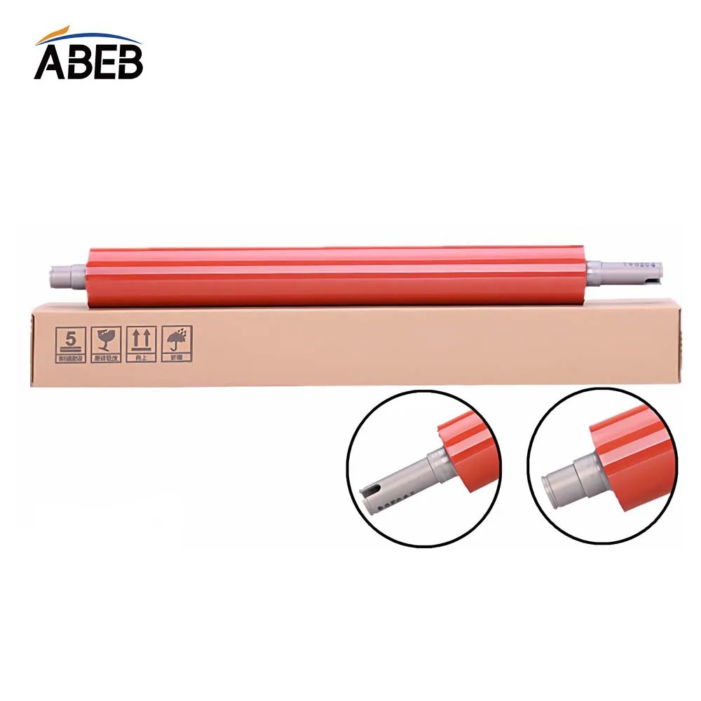코니카 미놀타 비즈허브 C554 C654 C754 C558 C658 C758e용 C654 C754 하부 퓨저 1개, OEM 압력 롤러 퓨저 부품 하부 롤러