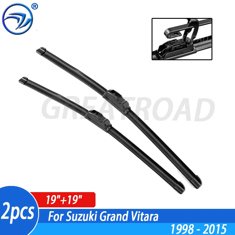 

Щетки стеклоочистителя LHD для Suzuki Grand Vitara 1998-2015, 19 + 19 дюймов