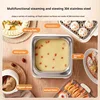 Multifunctional Electric Steamer Fully Automatic Dumpling Steamer Cuscusera Vapor Olla Stainless Steel Breakfast Machine 3