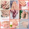 Full Professional Gel Nail Set 20 PCS Gel Nail Polish with UV LED Nail Lamp Semi Permanent UV Gel Varnish Nail Drill Machine Kit 2