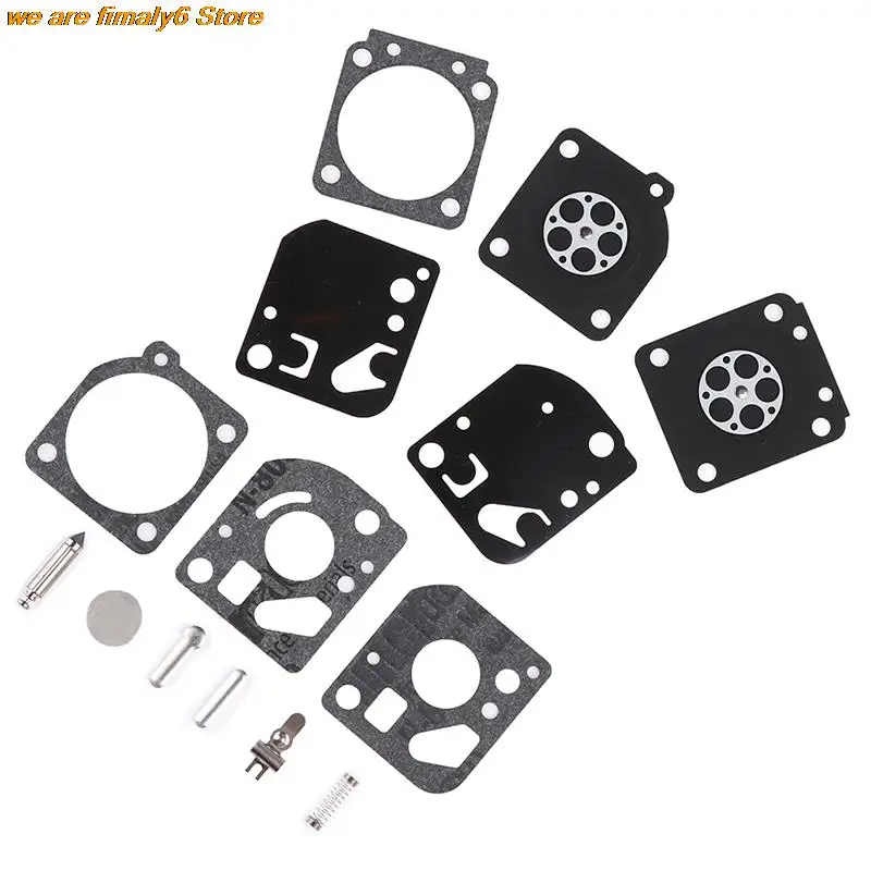 15PCS/SET Carburetor Carb Gasket Diaphragm Repair Rebuild Kit Fit For Zama RB-29 Carb Blower Trimmer