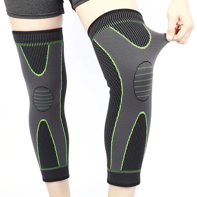 2PCS Full Leg Sleeves Compression Long Knee Sleeve Protector for Arthritis Varicose Veins
