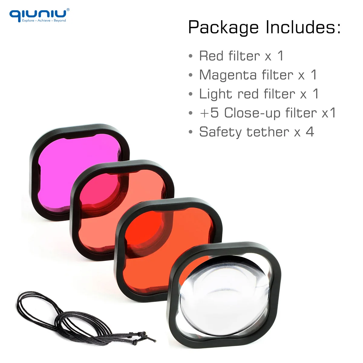 thumbnail image 2 of QKOO Macro Lens For GoPro Hero 7 Black/Hero (2018)/Hero 6 2 of 9