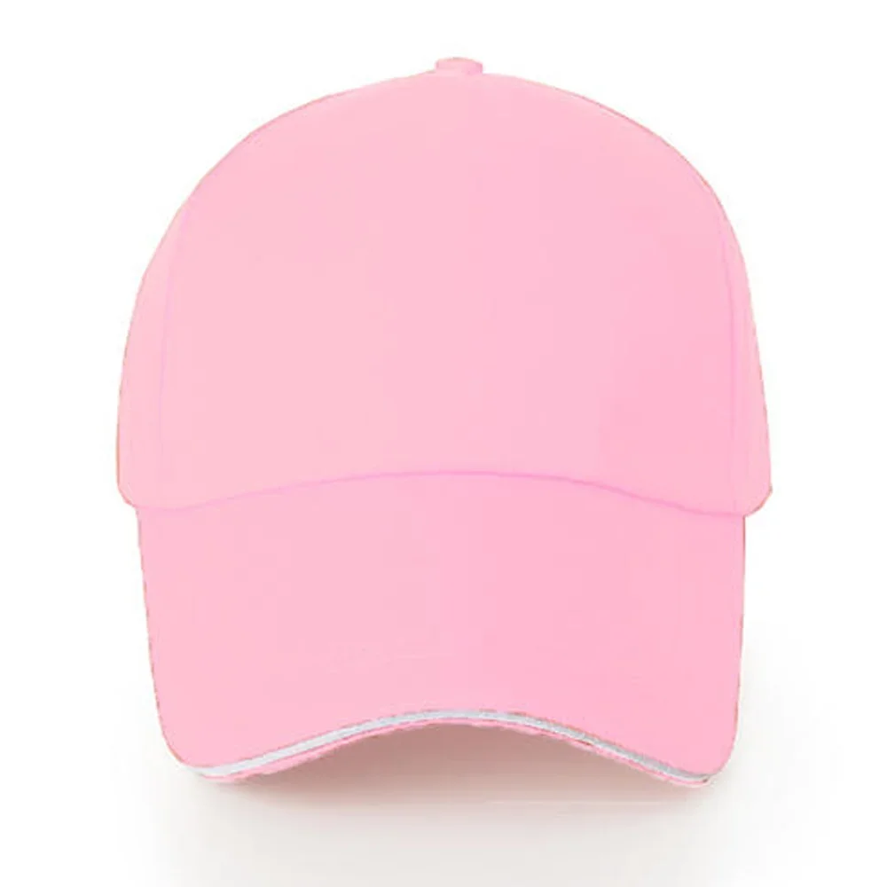 Gorras de béisbol Retro americanas para hombres y mujeres, gorras planas Retro con letras negras de calle, gorra de Hip Hop rosa, sombrero para el sol de Golf para las cuatro estaciones, 2023