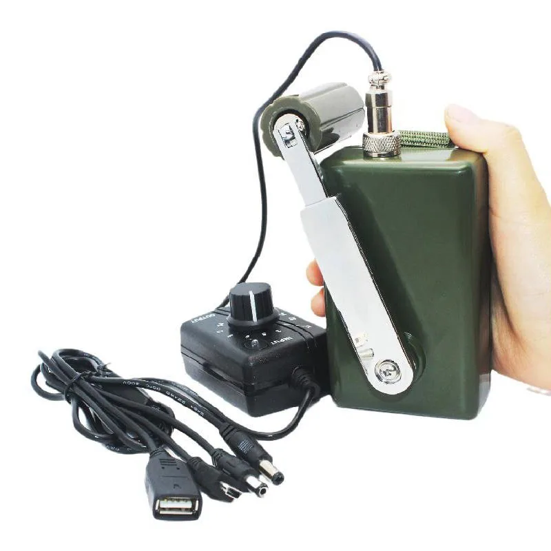 

Портативный ручной генератор 30 Вт/28 в, экстренное зарядное устройство для компьютера, Внешнее зарядное устройство