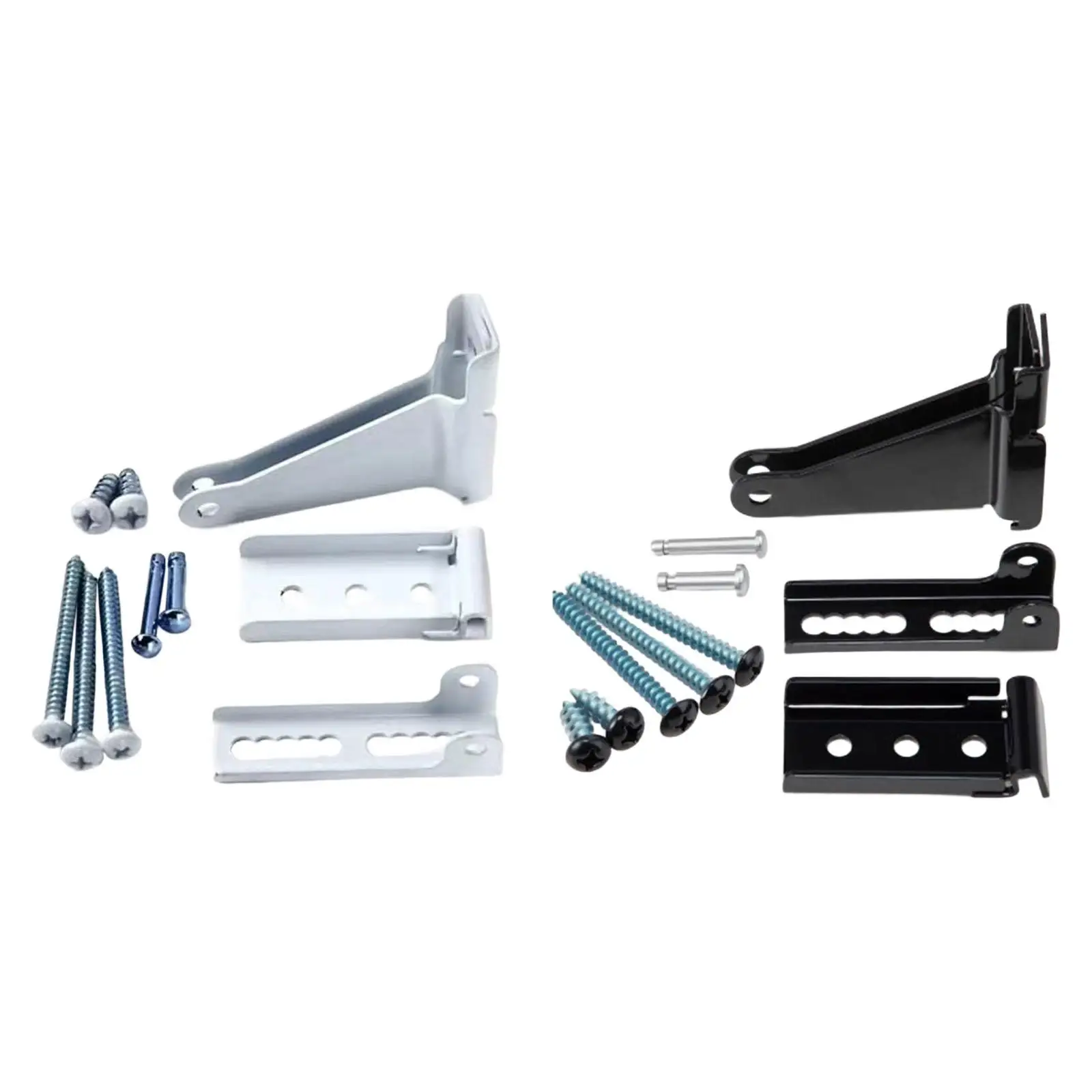 Door Closer Bracket Gate Frame Hardware Kit for Driveway Gates Wood Window