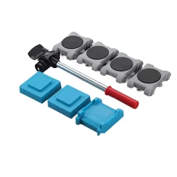 Ultimate Heavy - Duty Furniture Mover Set - Multipurpose Roller Sliders for Effortless Lifting & Floor Protection (8pcs)