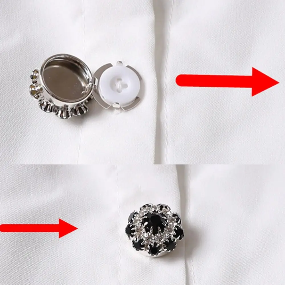 New Design Pearl Button Cover DIY Accessories Flower Cufflinksble Decor Cufflinks Button Cover Shirt Button Box Sewing Buttons