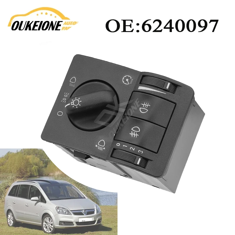 Headlight Switch Main Light Fog Lamp Control For Opel Astra G F70 T98