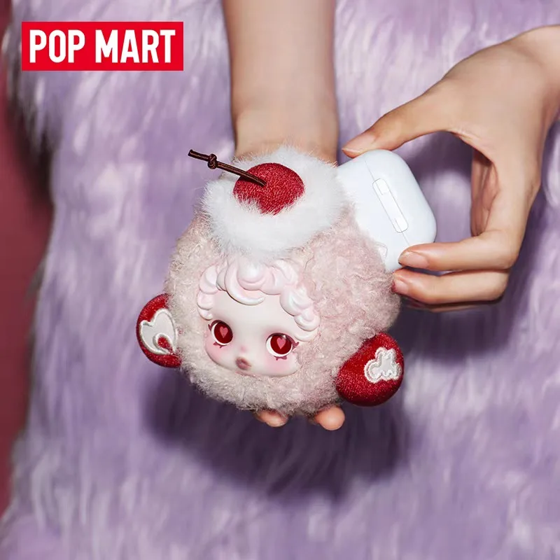 100%POPMART SKULLPANDA スリープレスシアターシリーズ イヤホンケース