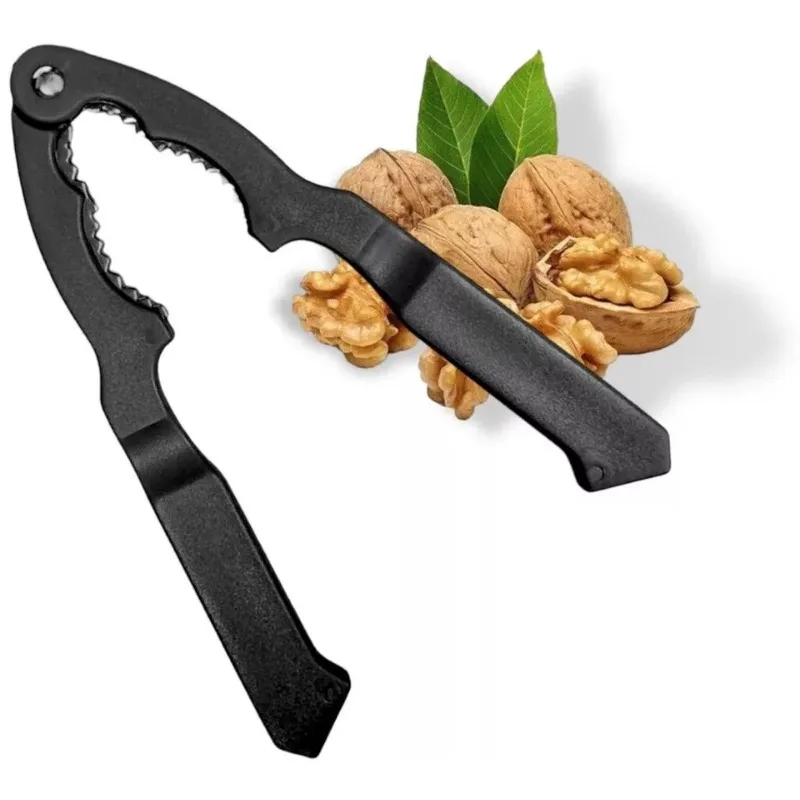 Walnut Cracker Portable Nut Opener Sheller for Almond Pecan Kitchen Accessories Tools Compact and Easy To Store  Handy Opener