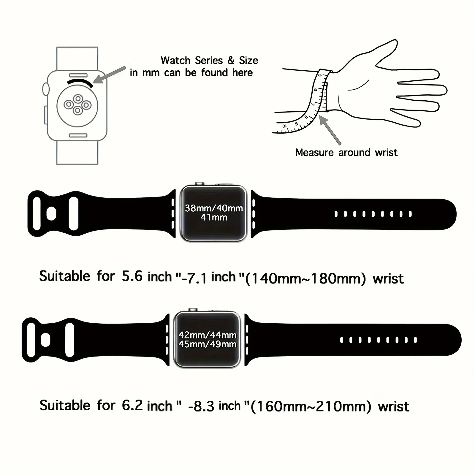 Waterproof Soft Sport Strap