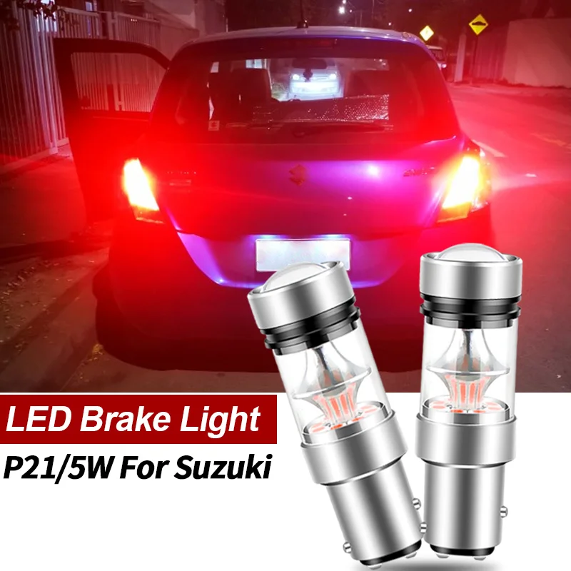 Фото 2 светодиодный т. светодиодные лампы стоп-сигнала P21/5W BAY15D Canbus для Suzuki Celerio Grand Vitara Swift 2 3 4 5 SX4 Ignis 1 Kizashi Wagon R Samurai №1