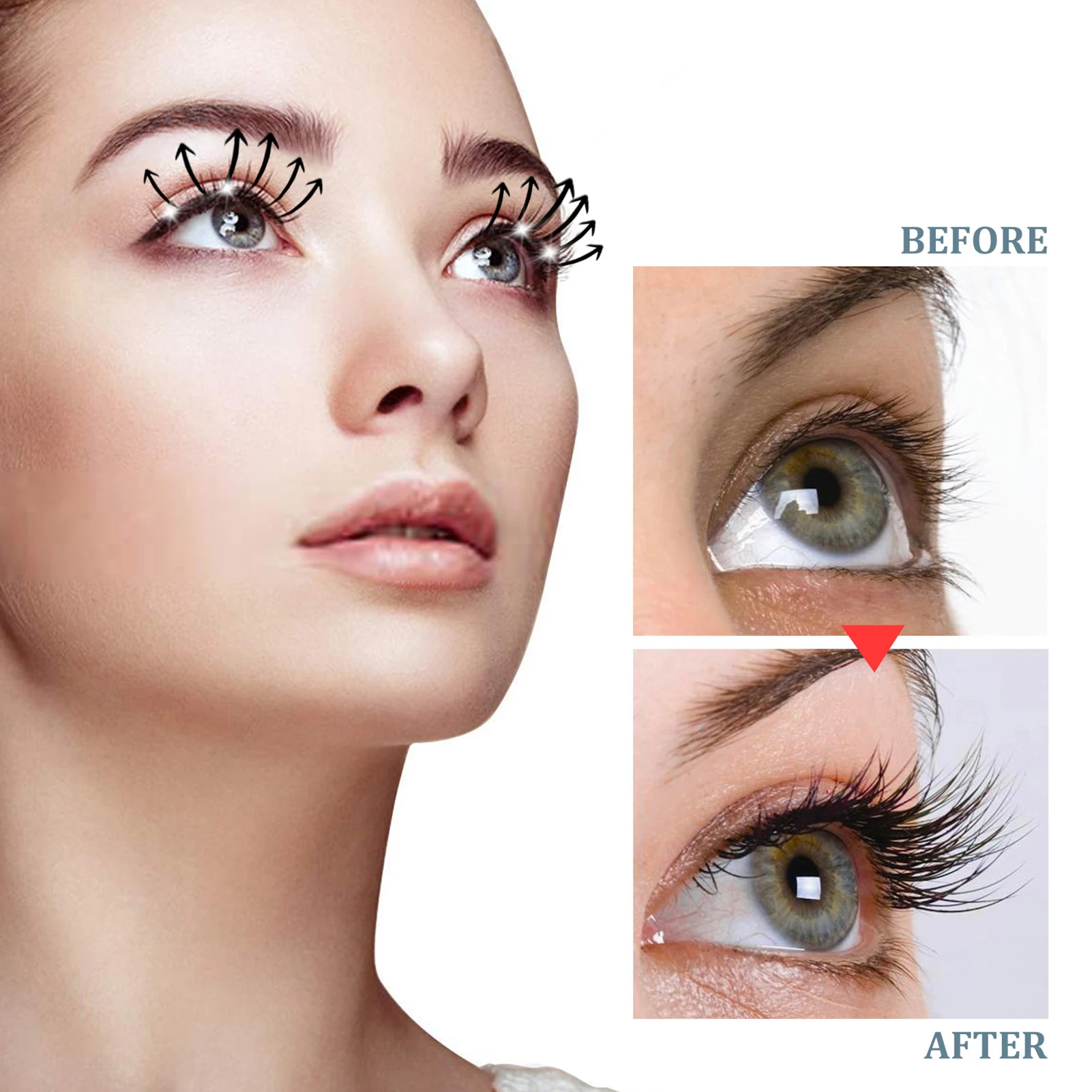 Eyelash Enhancer Waterproof Mascara Eyelash Serum To Grow Lashes Easy To Apply Physiological