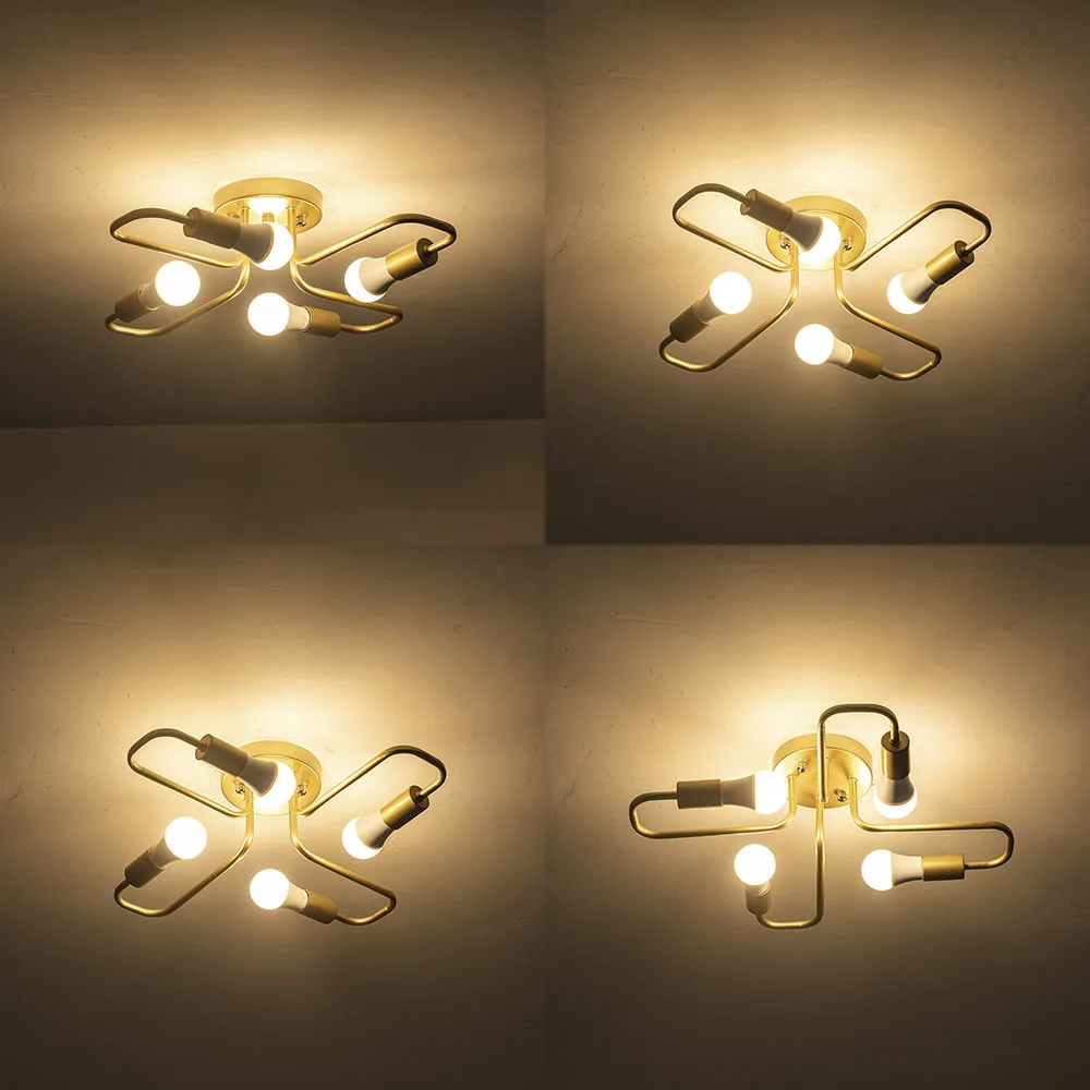 

Energy Saving decorate led ceiling lamp AC100-240V ceiling light led for indoor lighting with 3 color housing ceiling