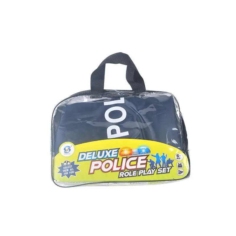 Police Cosplay Costumes for Boys Girl, Police Toys, Policeman, Compass, Whistle, Badge, Carnival Costume Props, Halloween