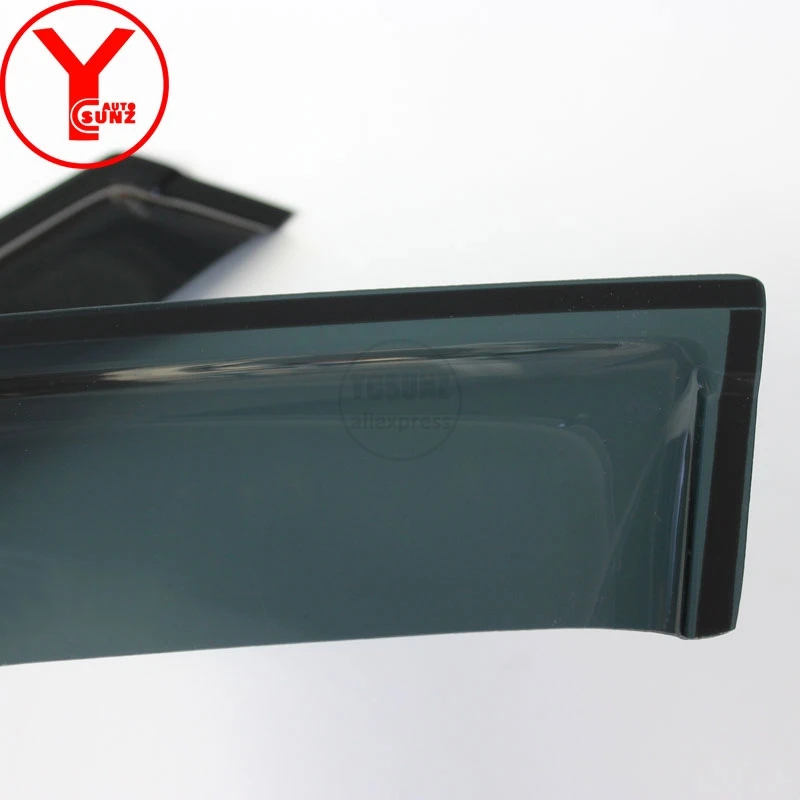 for honda crv 2007-2011 accessories ABS window deflector door visor rain guard for honda crv 2007 2008 2009 2010 2011 YCSUNZ