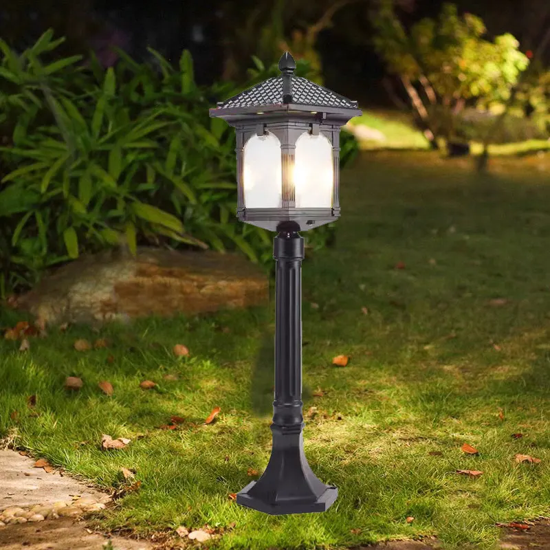80cm 야외 정원 빌라 방수 유럽식 LED 마당 정원 잔디등
