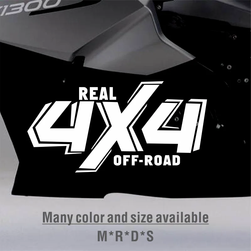 4 X4 Impermeabile Riflettente Universale Auto The Whole Body Sticker Icon Per Suzuki Jimny Jeep Wrangler Veicoli Fuoristrada 4Wd