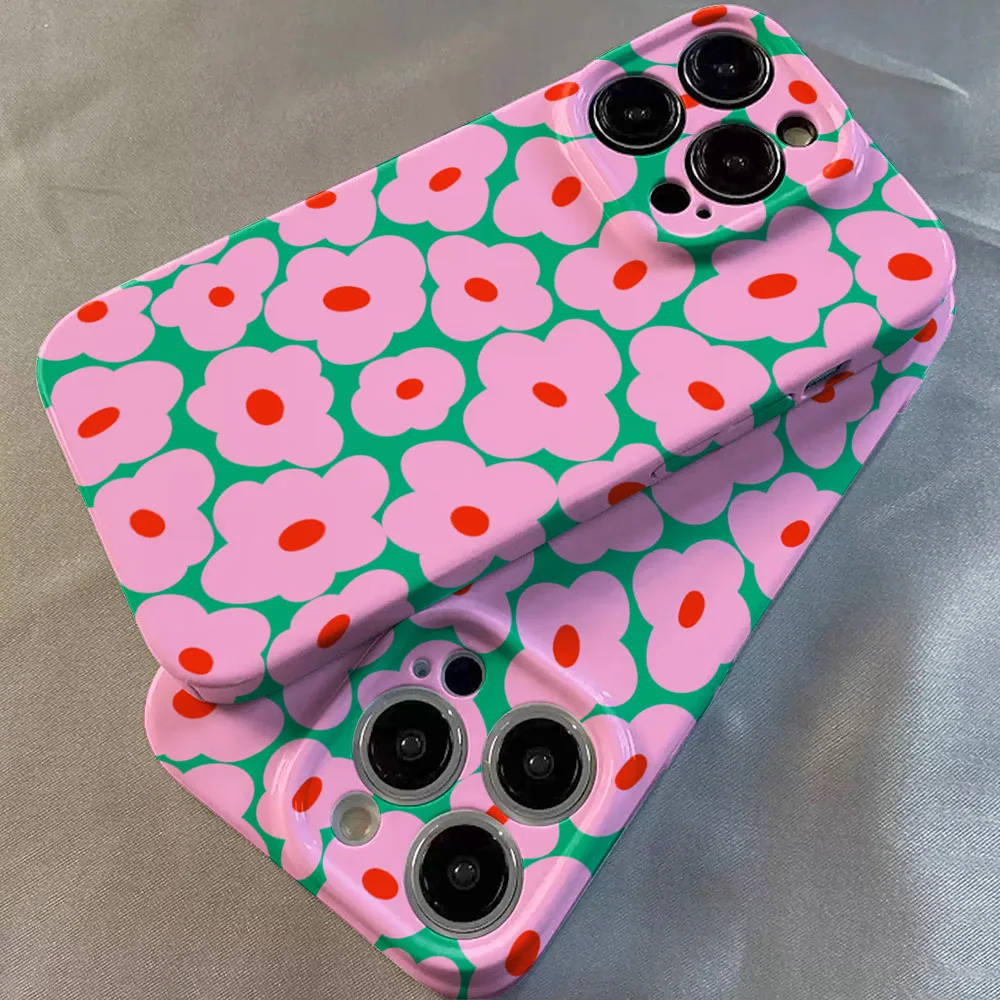 Chic Floral Hard PC Bumper Phone Case