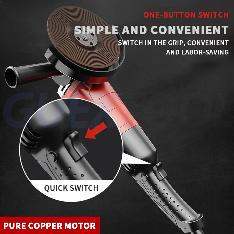 Electric Grinder Machine Polishing Machine Wet Stone Polisher Grinder Water Injection Polisher for Granite Marble Floor Stone