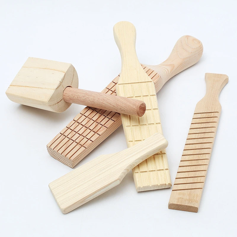 Wooden Sculpture Clay Board Pottery Clay Ceramic Tools Wooden